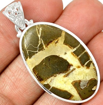 edelsteen sieraden zilver hanger oorbellen  1374